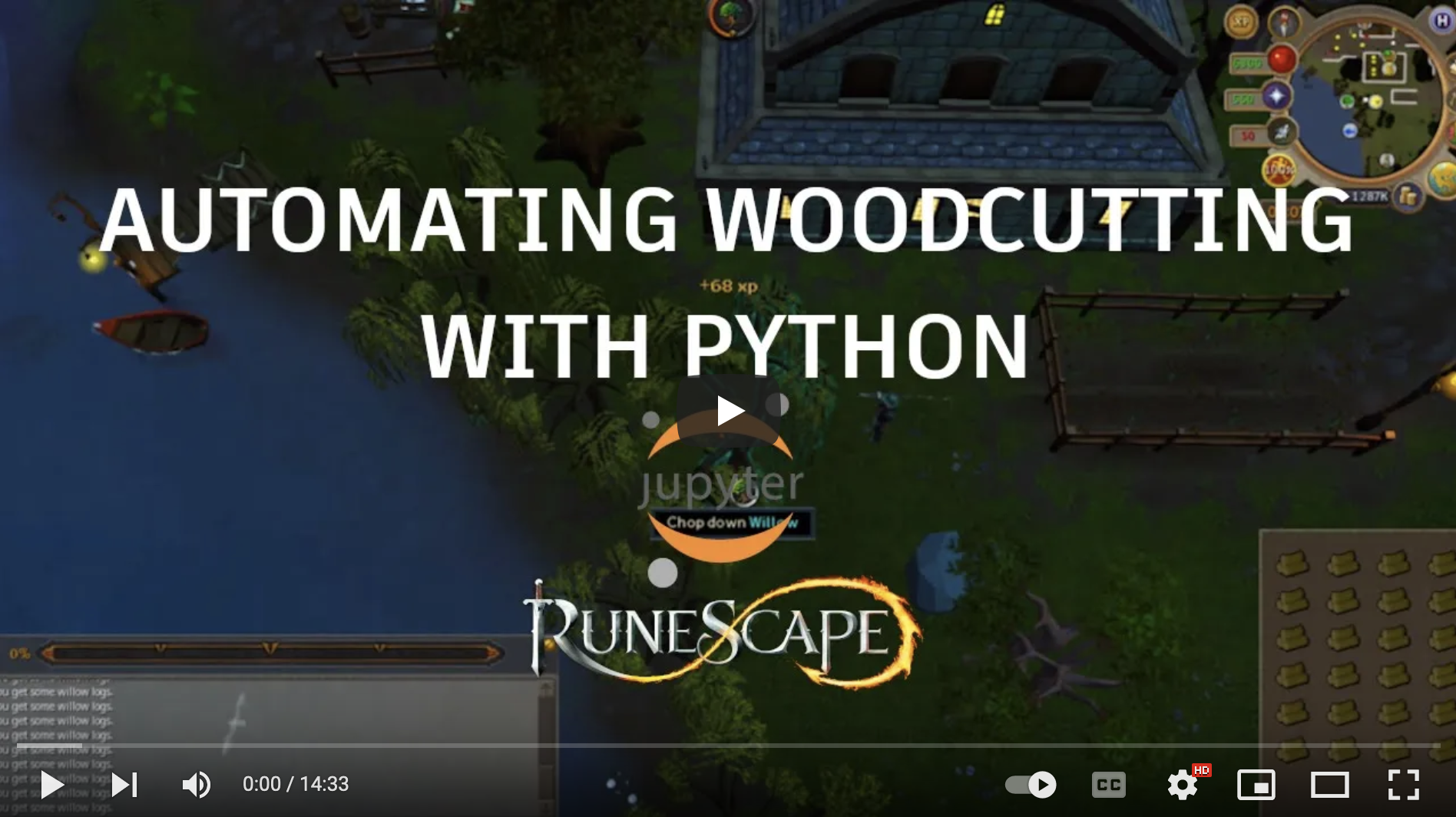 Program Walkthrough - Using Python to Automate Woodcutting in Runescape